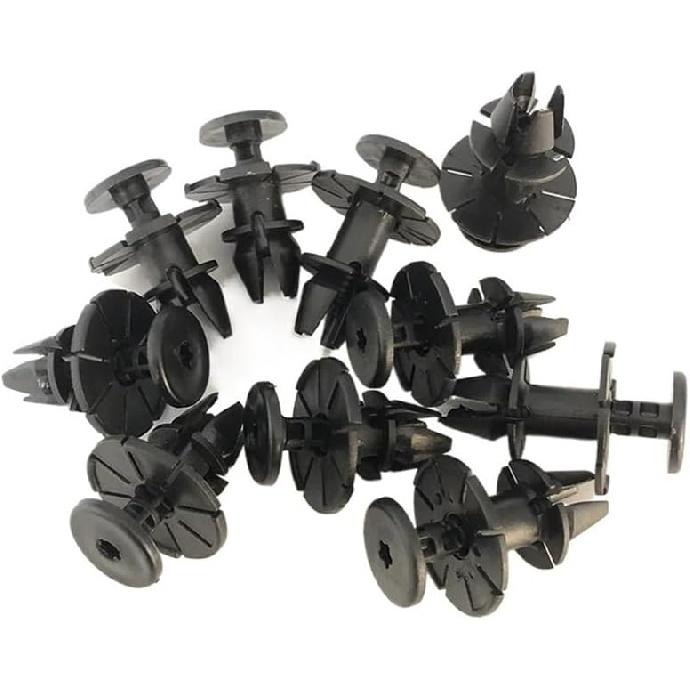 10 Sets Auto Car Clip Fit for BMW 3 Series E90 E91 E92 E93 Exterior Side Sill Skirt Pin Spacer Clips Part Number 07147122912