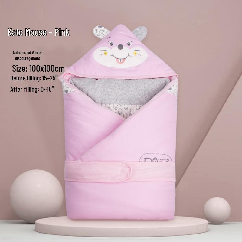 Winter Neugeborenen Anti-Schreck Babywickeltuch & Schlafsack