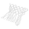 2pcs Durable Basketball Nets Nylon White Universal Heavy Duty Basketball Net Replacement In All Weather for Indoor