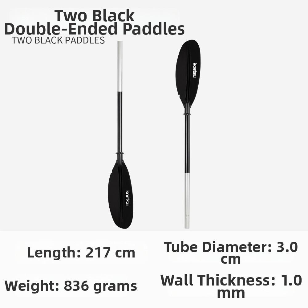6 Colors Convertible Detachable Single/Double Head Oar Paddle for SUP Board and Kayak