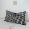 Pure Cotton Pillow Set: Includes Single 48x74cm Pillowcase, Pair of Pillow Inserts, Liner, and Cover.