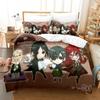 Anime Black Butler Sebastian Bedding Set Boys Girls Twin Queen Size Duvet Cover Pillowcase Bed Kids Adult Home Textileextile Tool
