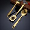 Edelstahl Pfannenwender Set Bratwender Suppenlöffel Koch Küchenutensilien Set Haushalt Wokwender Hot Pot Sieb