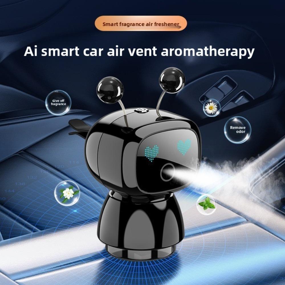 Akıllı Robot Sprey Aroma Difüzörü, Otomatik Açma/Kapama Araç Hava Çıkış Kokusu, Lüks Koku Giderici