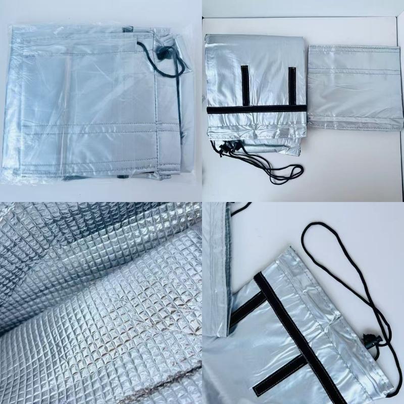 Air Conditioning Hose Cover For 5-5.9-Inch Exhaust Hose Ac Exhaust Pipe Sleeve Heat Insulation Dustproof Protective Cover