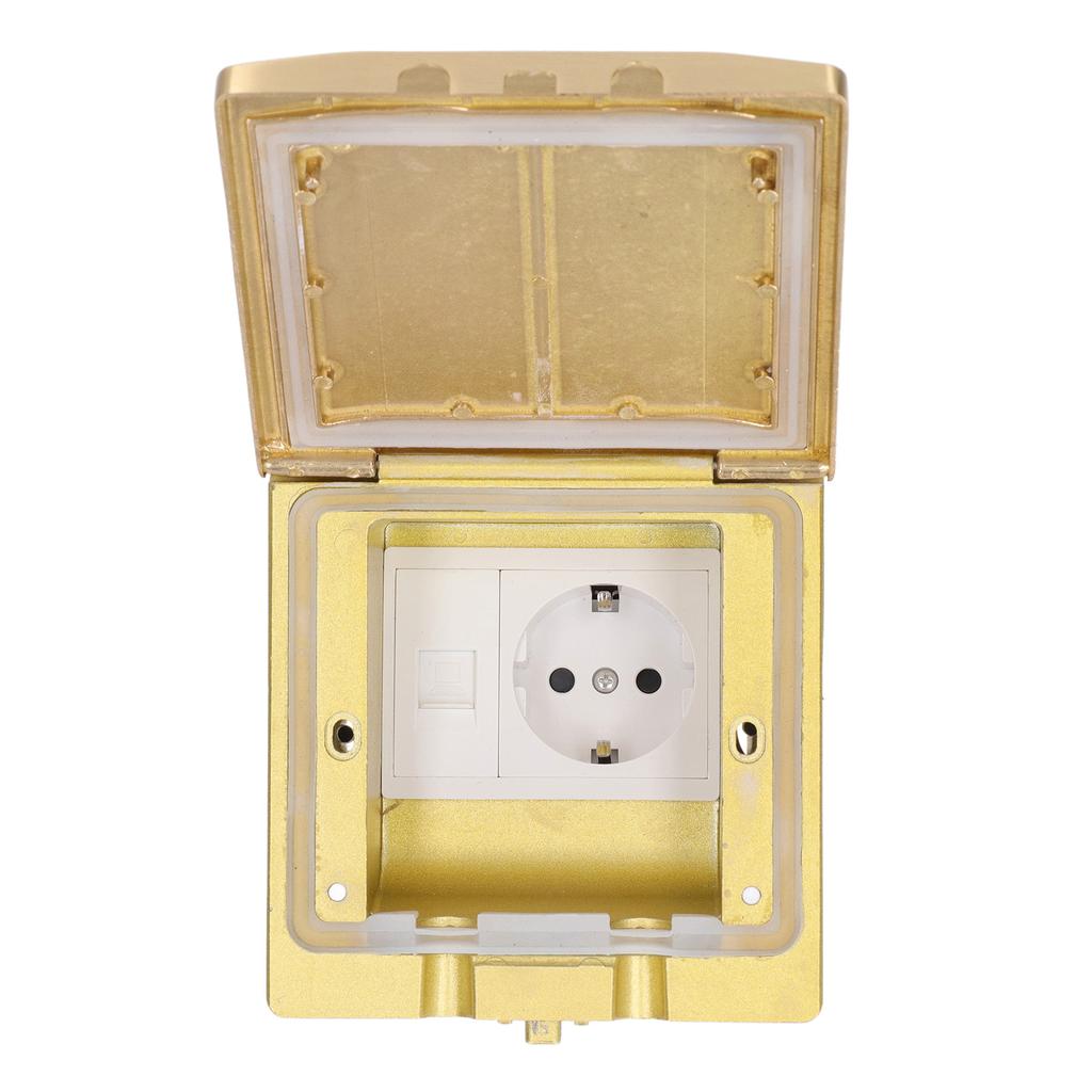 Floor Socket Table Power Outlet Receptacle Waterproof  Standard AC  for Home