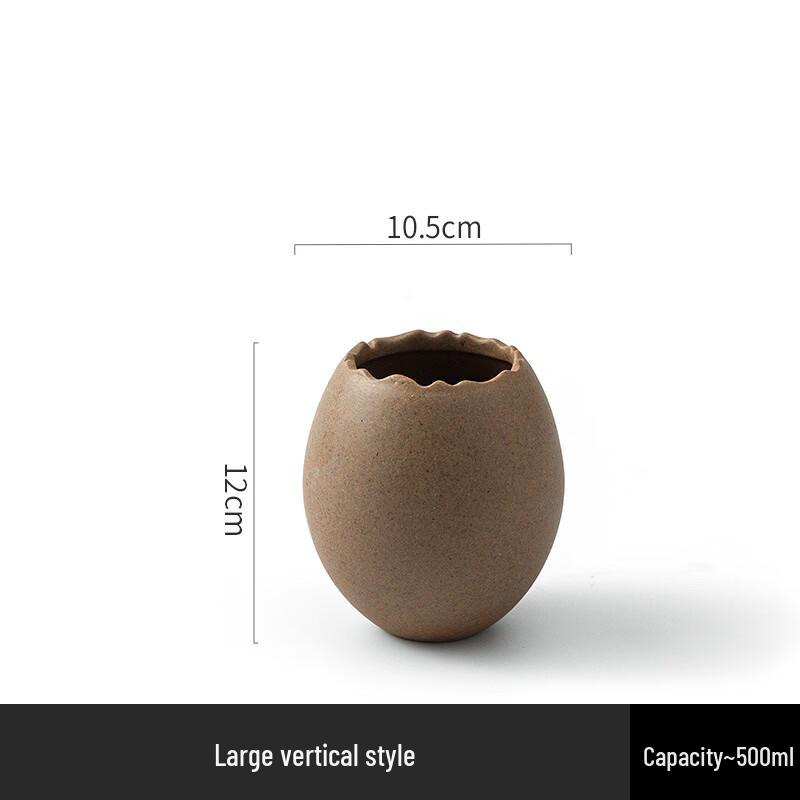 

ZISIZ Eggshell Ceramic Serving Bowl