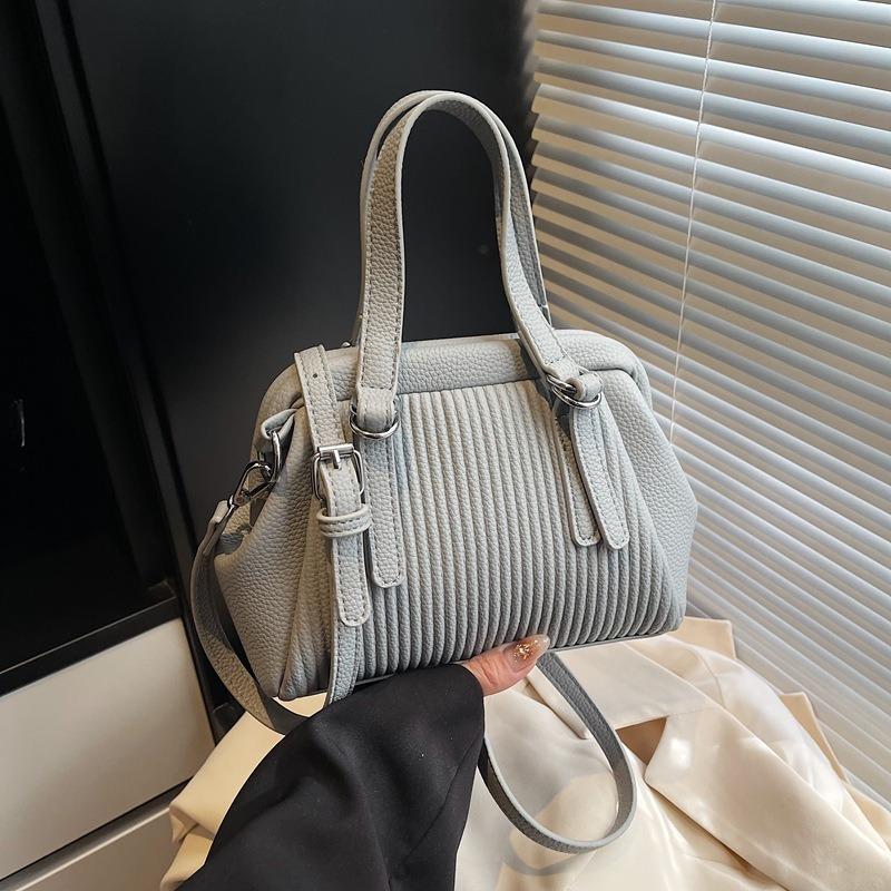 

Ретро модная сумка, сумка-ракушка высокого класса, нишевая легкая роскошная сумка через плечо, трендовая сумка-мессенджер серый