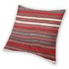 Bergama Antique Turkish Kilim Square Pillowcase Polyester Linen Velvet Pattern Throw Pillow Case Room Cushion Cover