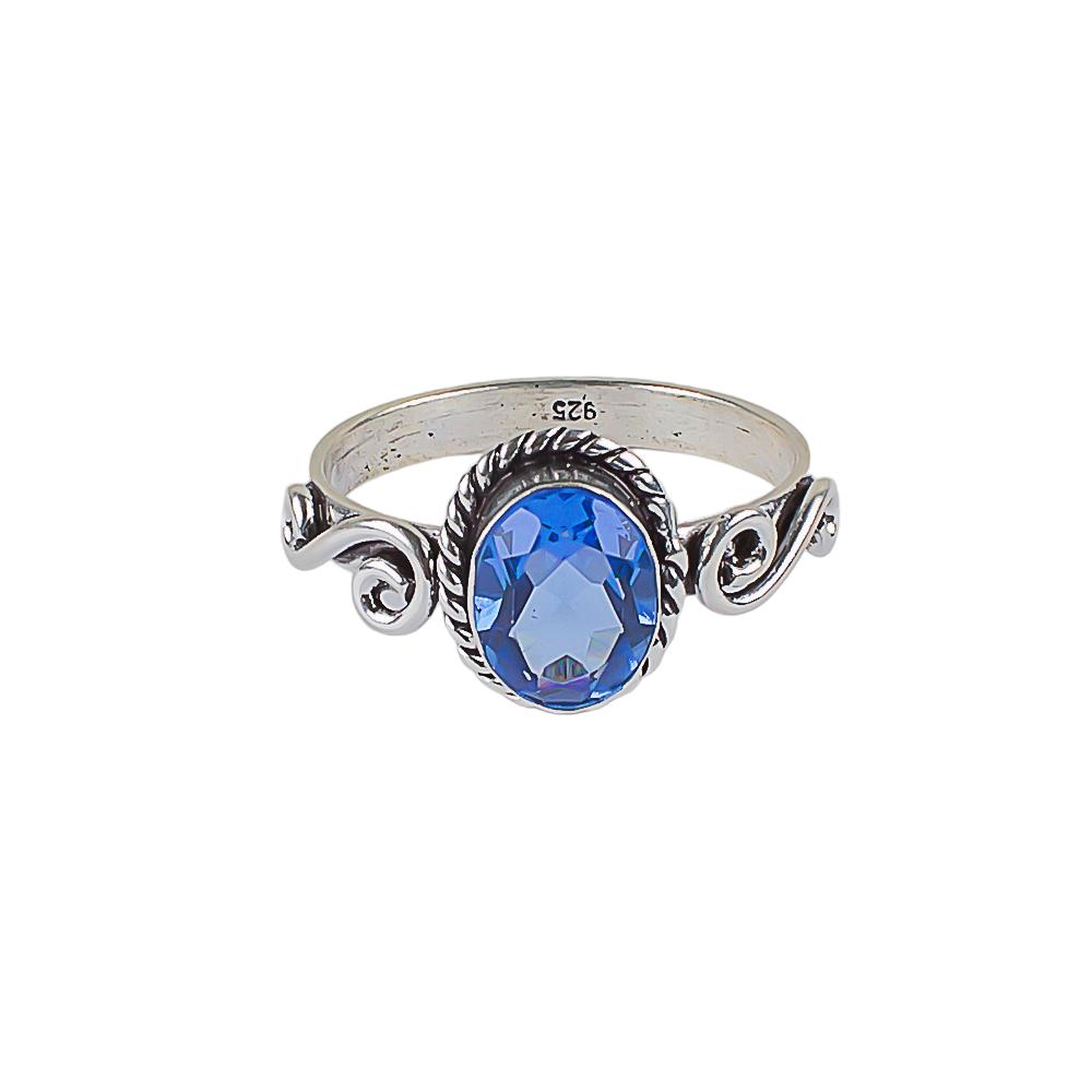 Natural Tanzanite Gemstone 925 Sterling Silver Jewelry Handmade Ring For Gift RR-14-9