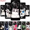 Coque For ZTE Blade A75 5G Case Cute Cartoon Black Silicone Soft Back Cover Case For ZTE Blade A75 Phone Case A 75 6.6" Funda