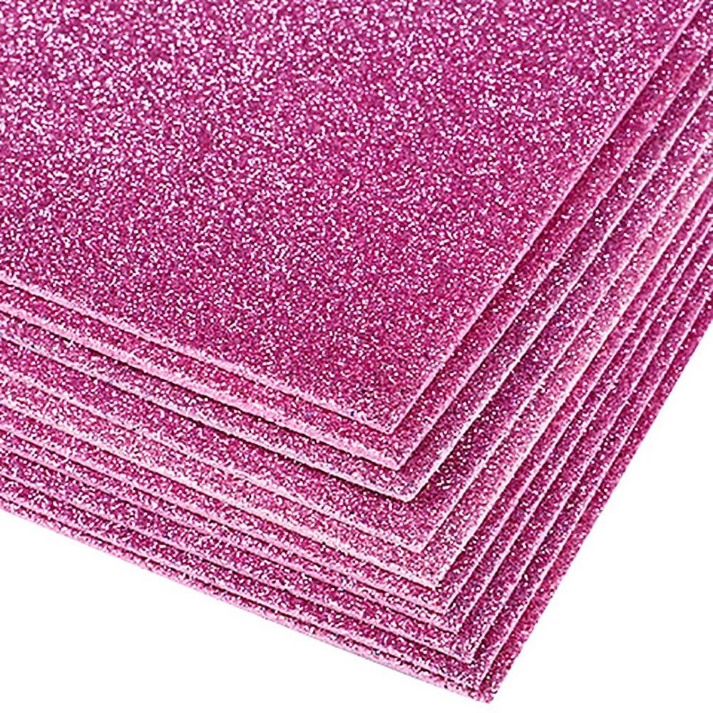 Thick Glitter Foam Paper Flash Colorful Handcraft Cutters Paper New Scrapbooking Material