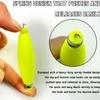 15pcs Fishing Float Oval Fishing Bobbers Float Weighted Floating Bobbers for Freshwater Saltwater Fishing Gear Equipment