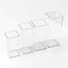 Set of 10 Transparent Square Acrylic Flower Vases