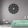 Vintage Bohemian Mandala Metal Wall Art Rustproof Iron Round Home Decor for Living Room
