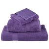 VidaXL Serviettes de toilette Premium SOLUND 4 pièces Violet 30 x 30 cm 600 g/m² 137348