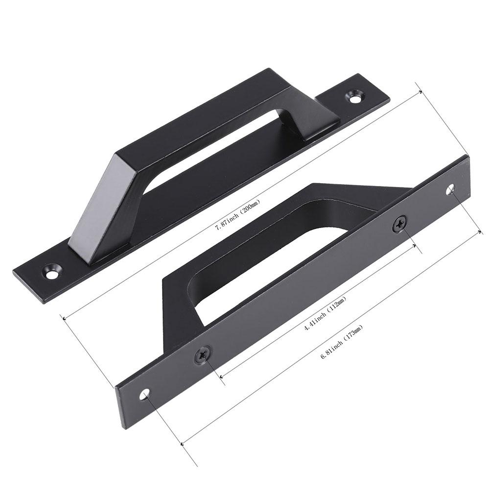 Aluminum Alloy Material Barn Door Handle Sliding Gate Handle