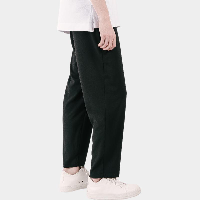 CUSTOMUS 3-Button Point Straight Fit Men'S Elastic Waist Slacks Cxs25Mwpt424 Bla