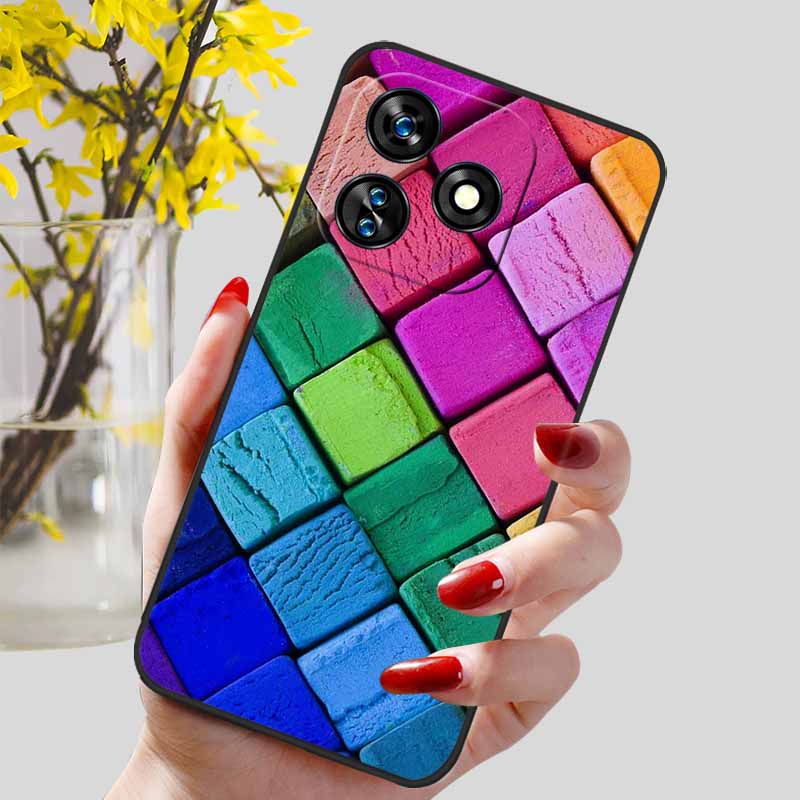 Phone Cover for Oukitel C51 Case Fashion Marble Silicone Soft Bumper for C 51 Oukitel C51 OukitelC51 Back Fundas TPU Coques Bag