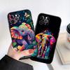 CJ5 Animal Elephant Soft Shell Phone Case for iPhone SE X XS XR 11 16E 17 Pro Max Air 8 7 6 6s Plus