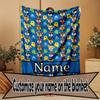 Custom Name Personalized PAW Patrol Print Blanket, Home Decor, Bedroom, Sofa, Camping, Couch, Gifts for Birthday Christmas