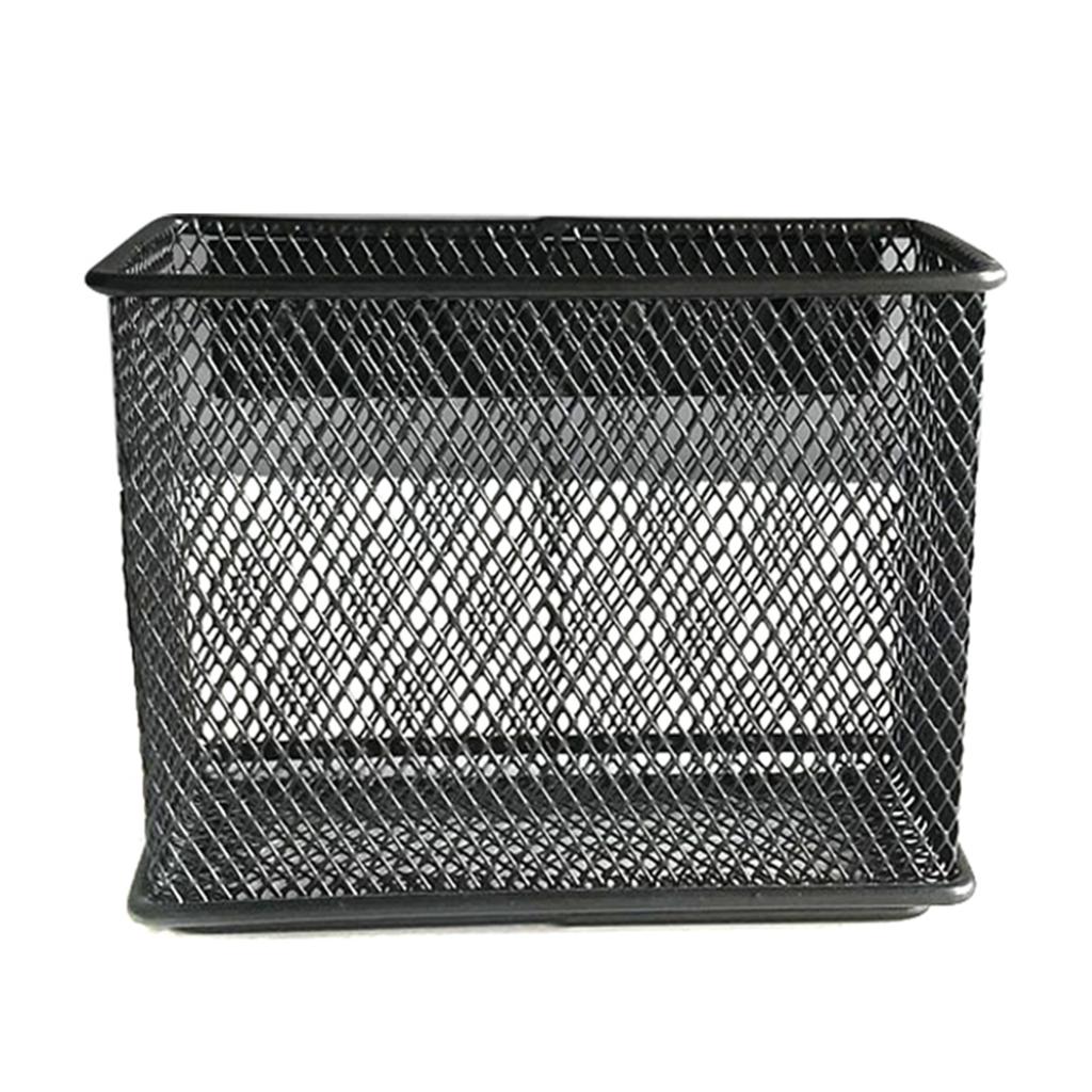 Magnetic Storage Box For Refrigerator Iron Mesh Basket With Strong Adsorption