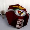 1pc B-Benfica Umbrella, Sun Protection, And UV Shielding. It Has Eight Sturdy Ribs for Outdoor Use And Perfect As a Holiday Gift