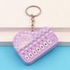 Mini Size Musical Instrument Toy Portable Piano Key Chain Electronic Keyboard Keychain  Children