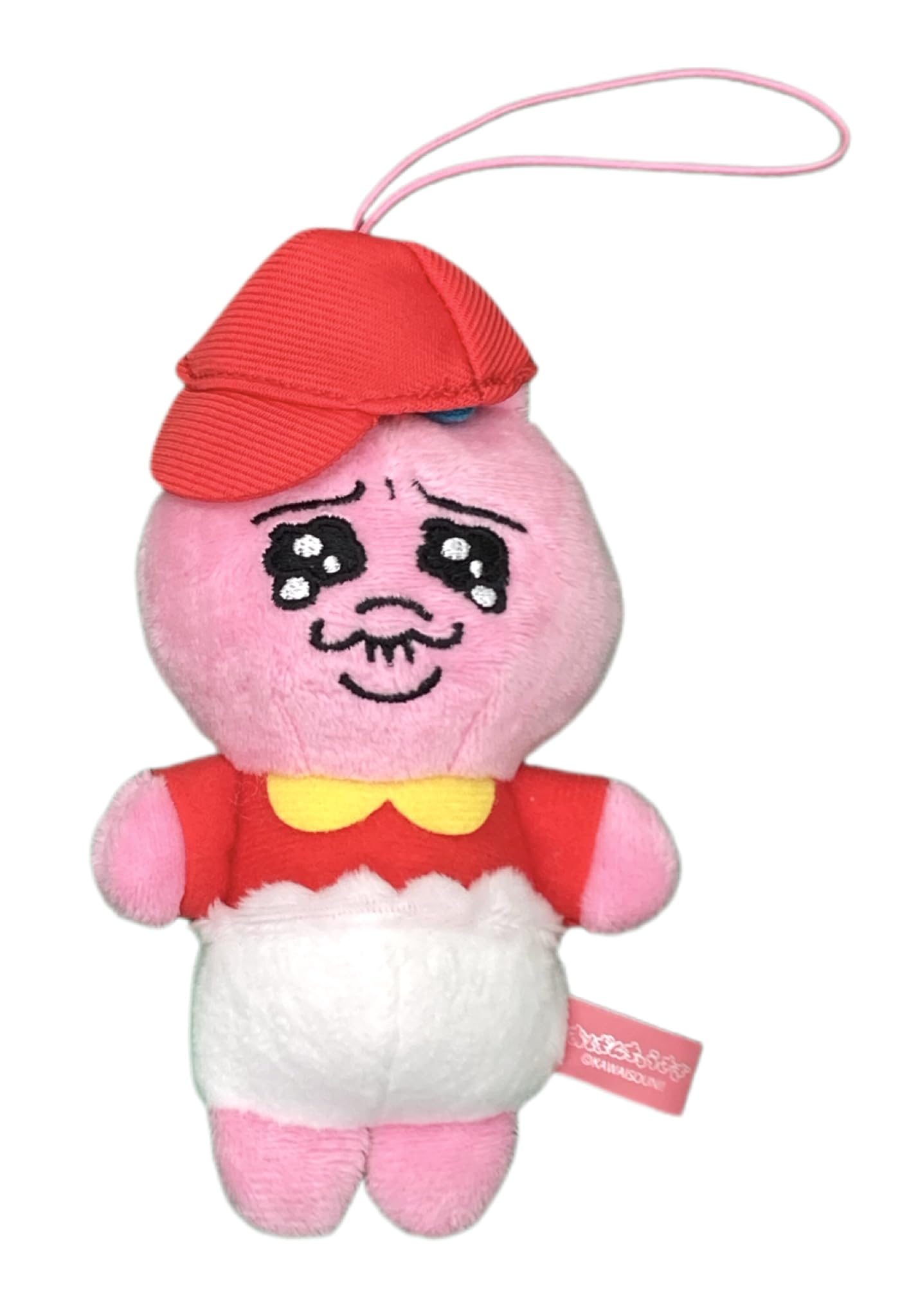 

[JAIA] Opanchu Rabbit Kuribochi Bite Costume Mascot Vol.1, Approx. 13cm (Red)