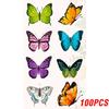 100-500Pcs High-Quality Creative High-Quality Butterfly High-Quality Decorative High-Quality Stickers High-Quality Gift Self-assembly High-Quality