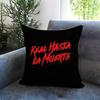 Fashion R-RReal Hasta La Muerte Cushion Cover Comfortable Reversible Pillow Cover Ideal for Car Sofa Bedroom & Beyond