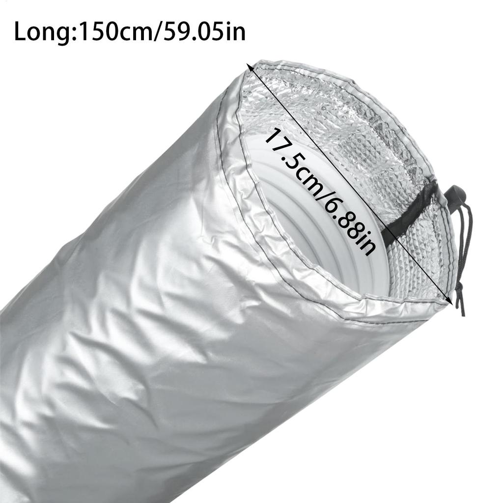 Portable air conditioning hose insulation cover AC Duct Insulation Wrap Waterproof insulation air conditioning hose cover