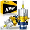 AILEO 3D D4s D4R LED Car High Brightness Vehicle Inspection 6500K White No Additional Parts Perfect Replacement for OEM HID Set of 2 360° Bulbs,