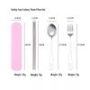 304 Stainless Steel Cutlery Set: Custom Logo Chopsticks, Spoon & Fork for Events