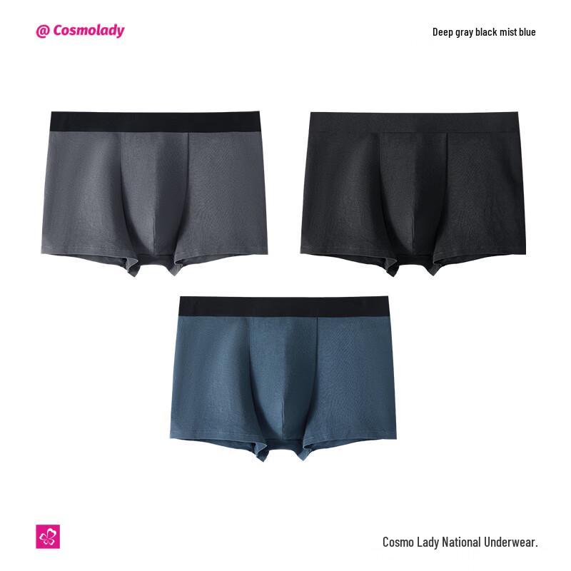 Мужское дышащее белье-боксеры Cosmo Lady 3 шт. L