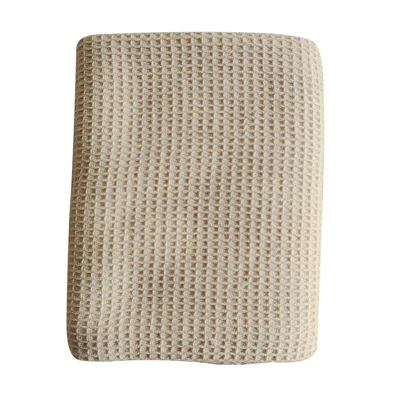 1Pc 45x65cm Waffle Cotton Solid Color Home Absorbent Tea Towel Kitchen Dish Cloth Table Napkin