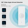 Wireless PIR Motion Sensors Human Movement Detector for Efficient Home Monitoring Supports WiFi or ZigBee3.0 Connection