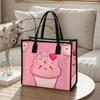 Cute Cupcake Print Tote Bag Casual Portable Large Capacity Shopping Handbag for Daily Use