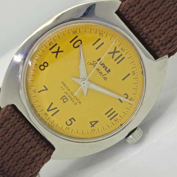 

USED HMT JANATA INDIAN MENS MECHANICAL WATCH a412416-1 Sku006-a412416