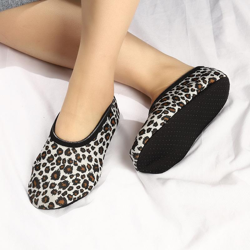 

Женские осенне-зимние носки для пола - с коротким манжетом, на флисовой подкладке, утолщенные, с принтом, для дома и класса 1 pair