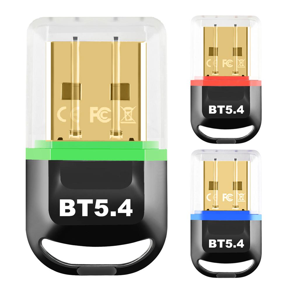 

USB BT 5.4 Dongle Adapter BT Transmitter and Receiver Support Win11/10/8.1 синій