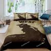 Western Cowboy Bedding Set,Duvet Cover Comforter Bed Set Quilt Cover Pillowcase,King Queen Twin Size Boys Girls Adultse741