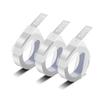 3/5/10PCS 3D Embossing Tapes Compatible for Dymo 520109 898130 9mm/12mm Label Tape For DYMO Embossers Xpress 12965 12966 Maker