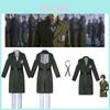 Conjunto de Fantasia Cosplay Anime Attack On Titan Com Capa Levi Ackerman