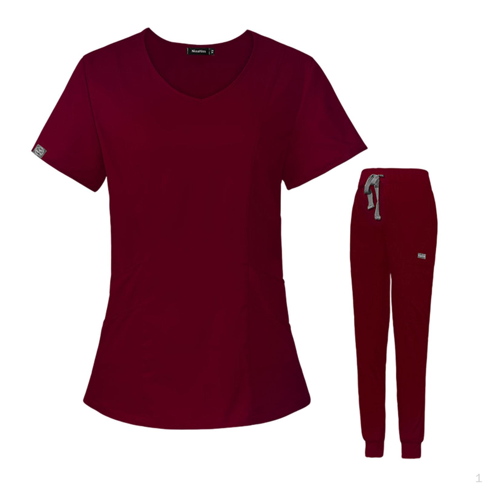 

Набор скрабов для кормления, рабочая одежда, подарок на день медсестры, топ и брюки для