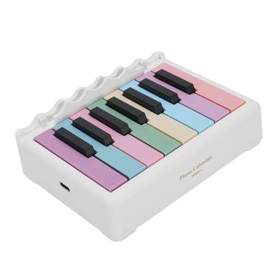 Piano Calendar 2025 Miniature Piano Desk Calendar Playable Piano Desk Calendar for