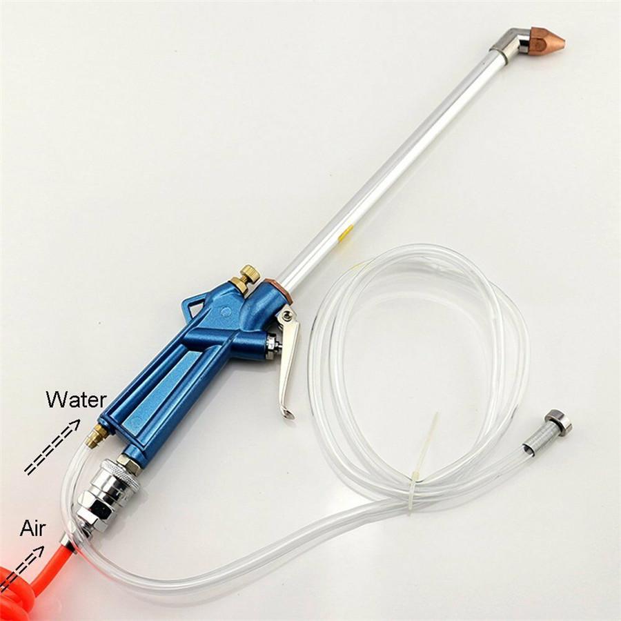 New 2In1 Portable Car Engine Warehouse Cleaner Washer Gun Dust Blow Oil Cleaning Kit