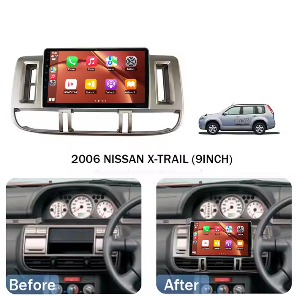 Android Car Radio For Nissan X-trail T30 1998-2006 Video Multimedia Bluetooth Player Navigation GPS Carplay Autoradio