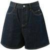 Sancai 2026 Summer High-Waist Straight-Leg Denim Shorts
