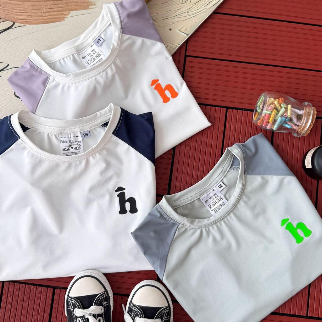 Boys' Quick-Dry Long-Sleeve T-Shirt - Stylish Spring/Autumn Wear for Medium to Large Children
